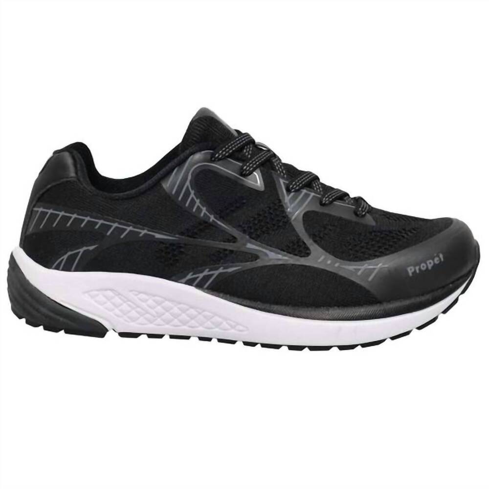 NEW PROPET women's waa022mbgr shoes - b in black/grey